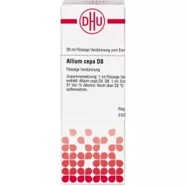 ALLIUM CEPA D 8 dilution, 20 ml