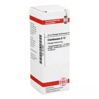 CHELIDONIUM D 12 Dilution, 20 ml CHELIDONIUM D 12 Dilution, 20 ml