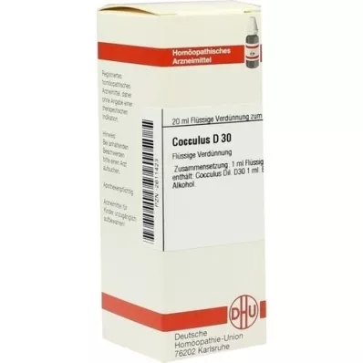 COCCULUS D 30 Dilution, 20 ml