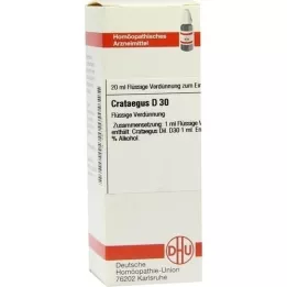 CRATAEGUS D 30 Dilution, 20 ml