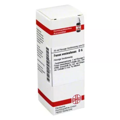 FUCUS VESICULOSUS D 6 Dilution, 20 ml