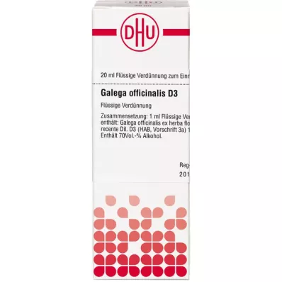 GALEGA officinalis D 3 dilution, 20 ml