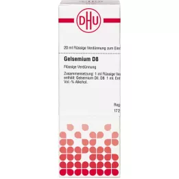 GELSEMIUM D 8 dilution, 20 ml