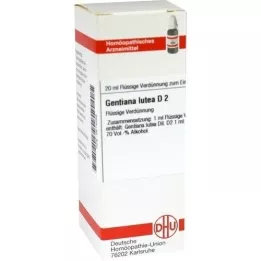 GENTIANA LUTEA D 2 Dilution, 20 ml