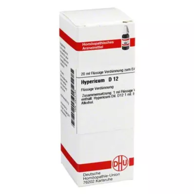 HYPERICUM D 12 Dilution, 20 ml