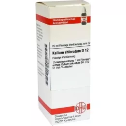 KALIUM CHLORATUM D 12 Dilution, 20 ml