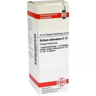 KALIUM CHLORATUM D 12 Dilution, 20 ml