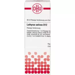 LATHYRUS SATIVUS D 12 Dilution, 20 ml