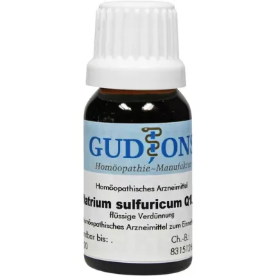 NATRIUM SULFURICUM Q 10 solution, 15 ml