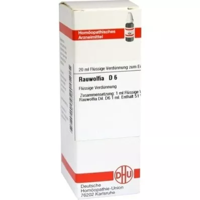 RAUWOLFIA D 6 Dilution, 20 ml