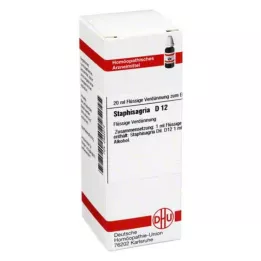 STAPHISAGRIA D 12 Dilution, 20 ml