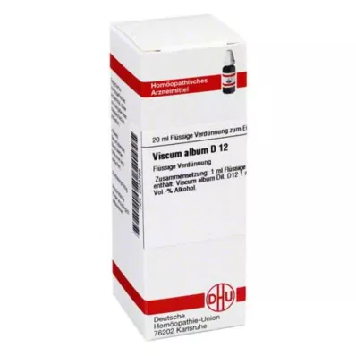 VISCUM ALBUM D 12 Dilution, 20 ml