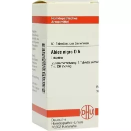 ABIES NIGRA D 6 tablets, 80 pc