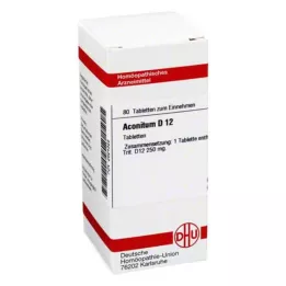 ACONITUM D 12 tablets, 80 pc