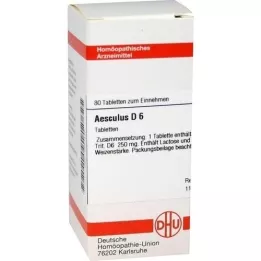 AESCULUS D 6 tablets, 80 pc