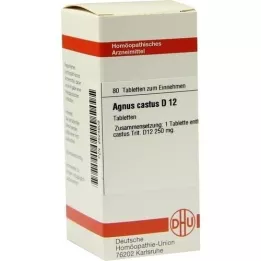 AGNUS CASTUS D 12 tablets, 80 pcs