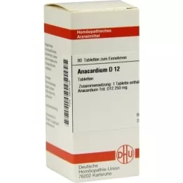 ANACARDIUM D 12 tablets, 80 pc