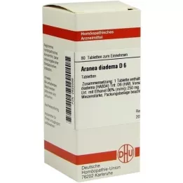 ARANEA DIADEMA D 6 tablets, 80 pc