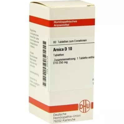 ARNICA D 10 tablets, 80 pc