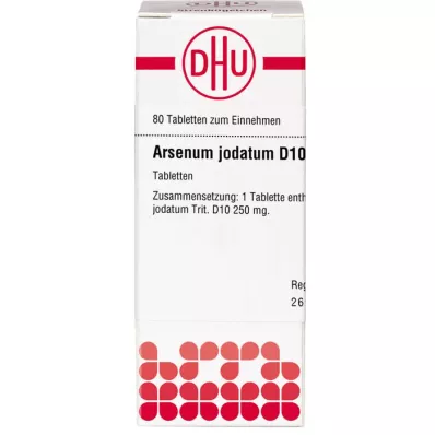 ARSENUM JODATUM D 10 tablets, 80 pc