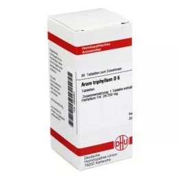 ARUM TRIPHYLLUM D 6 tablets, 80 pc