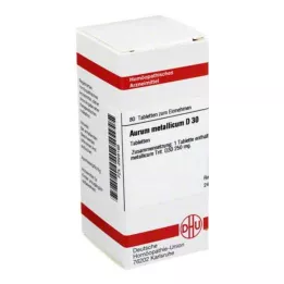 AURUM METALLICUM D 30 tablets, 80 pc