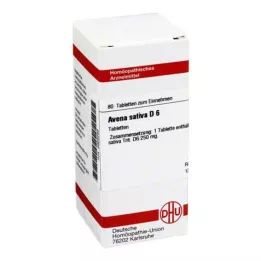 AVENA SATIVA D 6 tablets, 80 pc