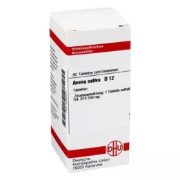 AVENA SATIVA D 12 tablets, 80 pc