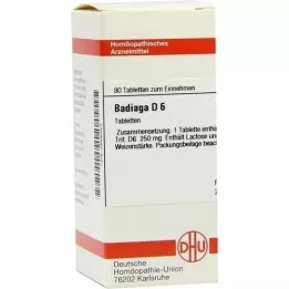 BADIAGA D 6 tablets, 80 pc