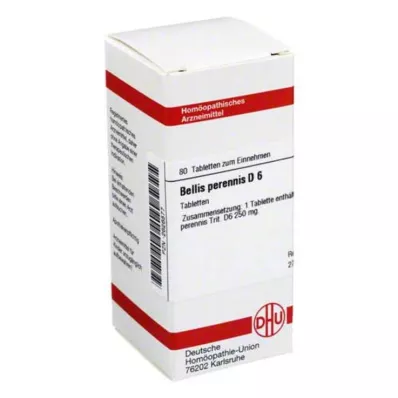 BELLIS PERENNIS D 6 tablets, 80 pc BELLIS PERENNIS D 6 tablets, 80 pc