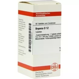 BRYONIA D 12 tablets, 80 pc