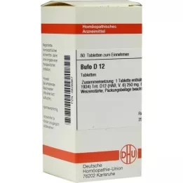 BUFO D 12 tablets, 80 pc