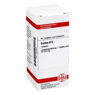 CACTUS D 6 tablets, 80 pc