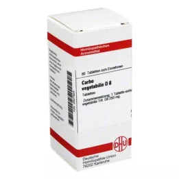 CARBO VEGETABILIS D 8 tablets, 80 pc