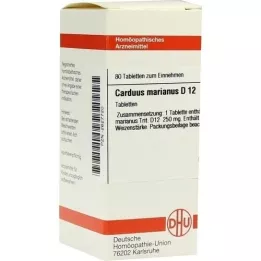 CARDUUS MARIANUS D 12 tablets, 80 pc