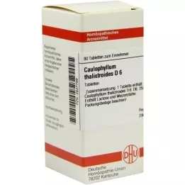 CAULOPHYLLUM THALICTROIDES D 6 tablets, 80 pc