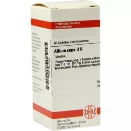 ALLIUM CEPA D 6 tablets, 80 pc