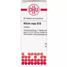 ALLIUM CEPA D 10 tablets, 80 pc