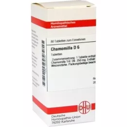 CHAMOMILLA D 6 tablets, 80 pc