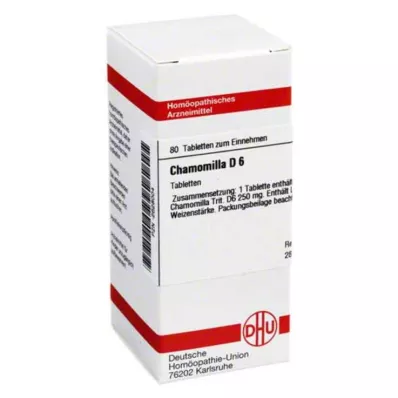 CHAMOMILLA D 6 tablets, 80 pc