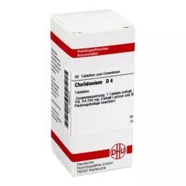 CHELIDONIUM D 4 tablets, 80 pc