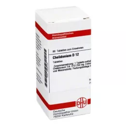 CHELIDONIUM D 12 tablets, 80 pc