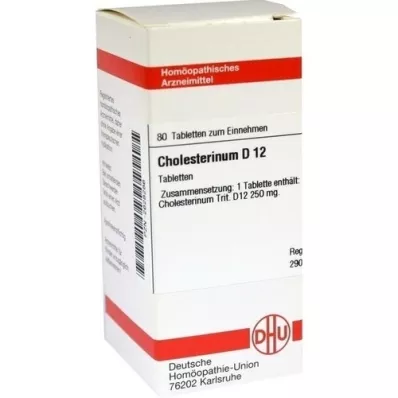 CHOLESTERINUM D 12 tablets, 80 pc