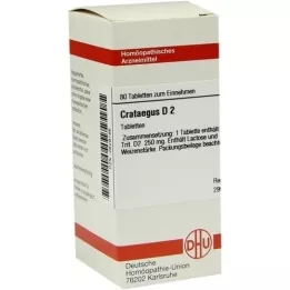 CRATAEGUS D 2 tablets, 80 pc