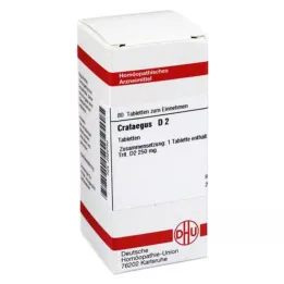CRATAEGUS D 2 tablets, 80 pc