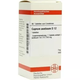 CUPRUM ACETICUM D 12 tablets, 80 pc