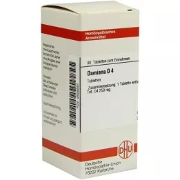 DAMIANA D 4 tablets, 80 pc