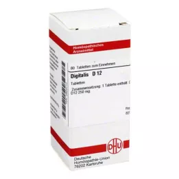 DIGITALIS D 12 tablets, 80 pc
