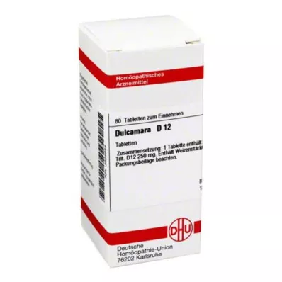 DULCAMARA D 12 tablets, 80 pc