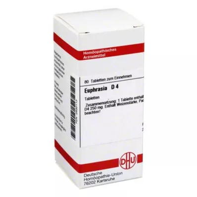 EUPHRASIA D 4 tablets, 80 pc EUPHRASIA D 4 tablets, 80 pc